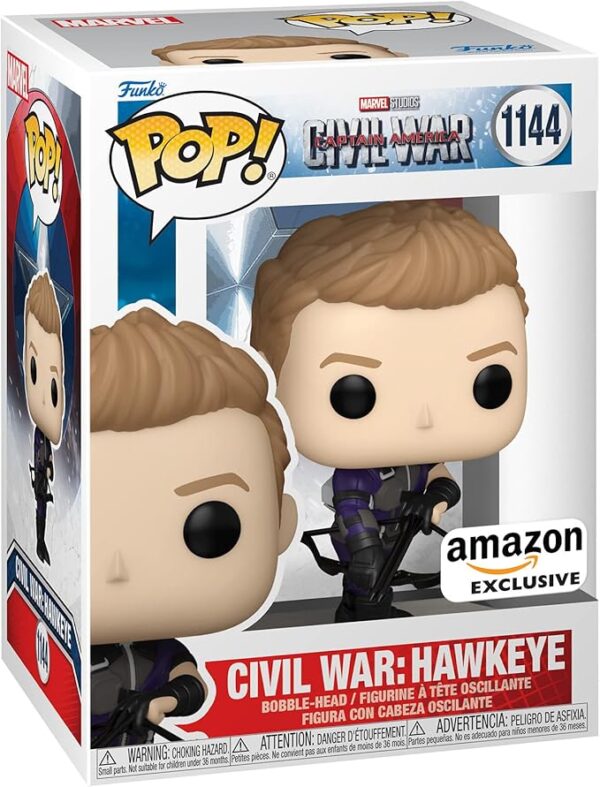 Funko Pop! Marvel: Captain America: Civil War Build A Scene - Hawkeye