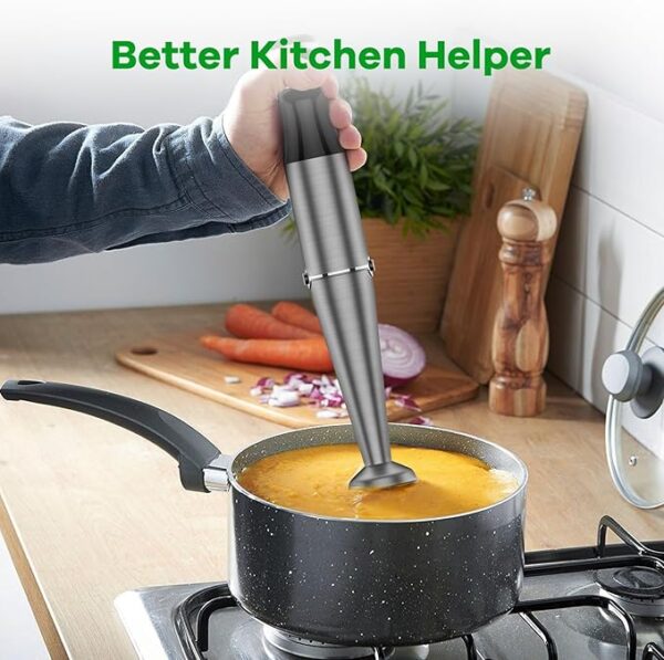 Immersion Blender Handheld Corded Hand Blender 1100W - Image 2