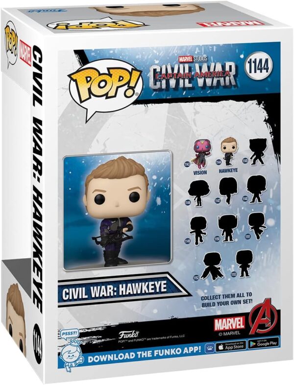 Funko Pop! Marvel: Captain America: Civil War Build A Scene - Hawkeye - Image 2