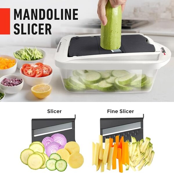 Mueller Pro-Series 10-in-1, 8 Blade Vegetable Chopper - Image 3